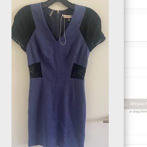 Rebecca Taylor dress with lace side panels